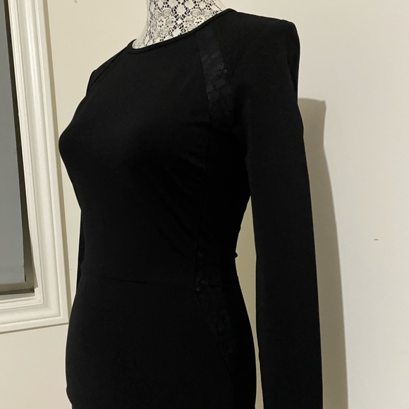 ARITZIA WILFRED Bodycon Black Dress - Picture 3 of 5